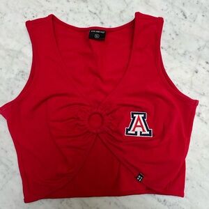 UOfA Red Women's Crop Top